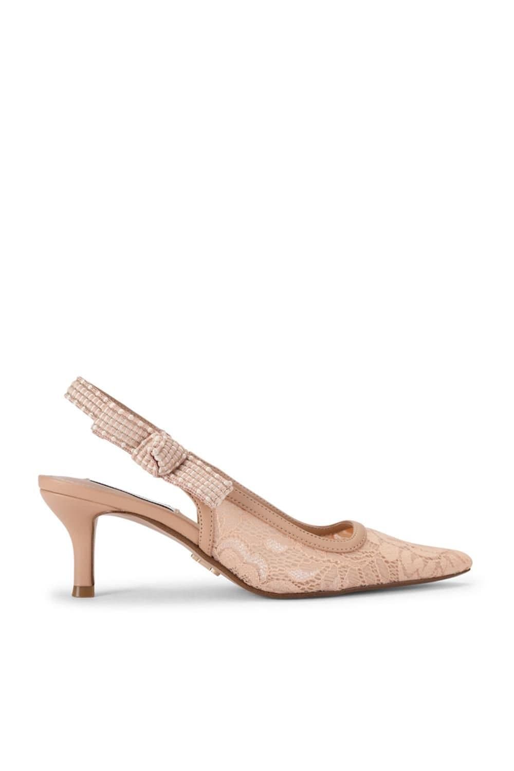 Steve Madden STEVE MADDEN Women's 'Ensemble Bl5' Fabric Heels in Pale Pink