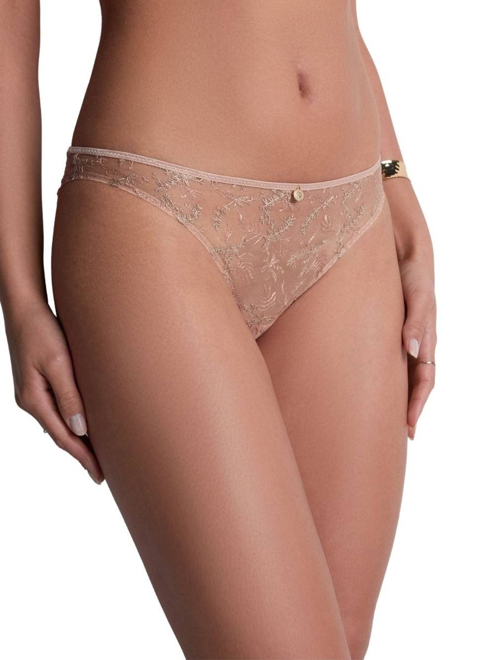 Aubade Aubade Women's Sound of Heart Italian Brief in Nude - 2