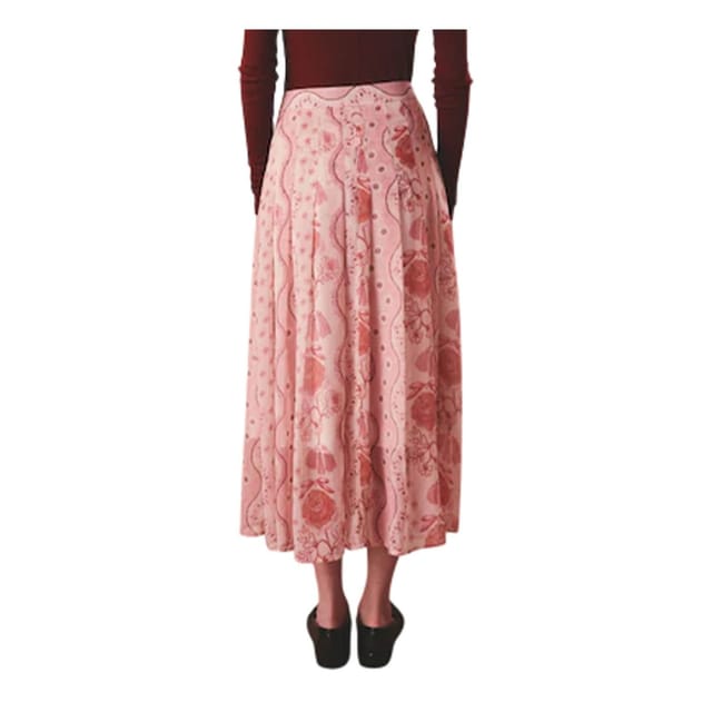 Cath Kidston Cath Kidston Women's Pleated Skirt in Pink - 2