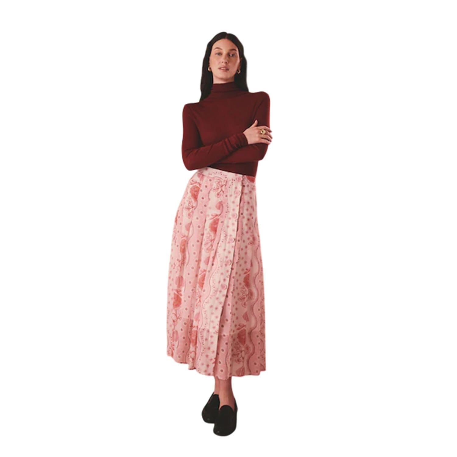 Cath Kidston Cath Kidston Women's Pleated Skirt in Pink - 4