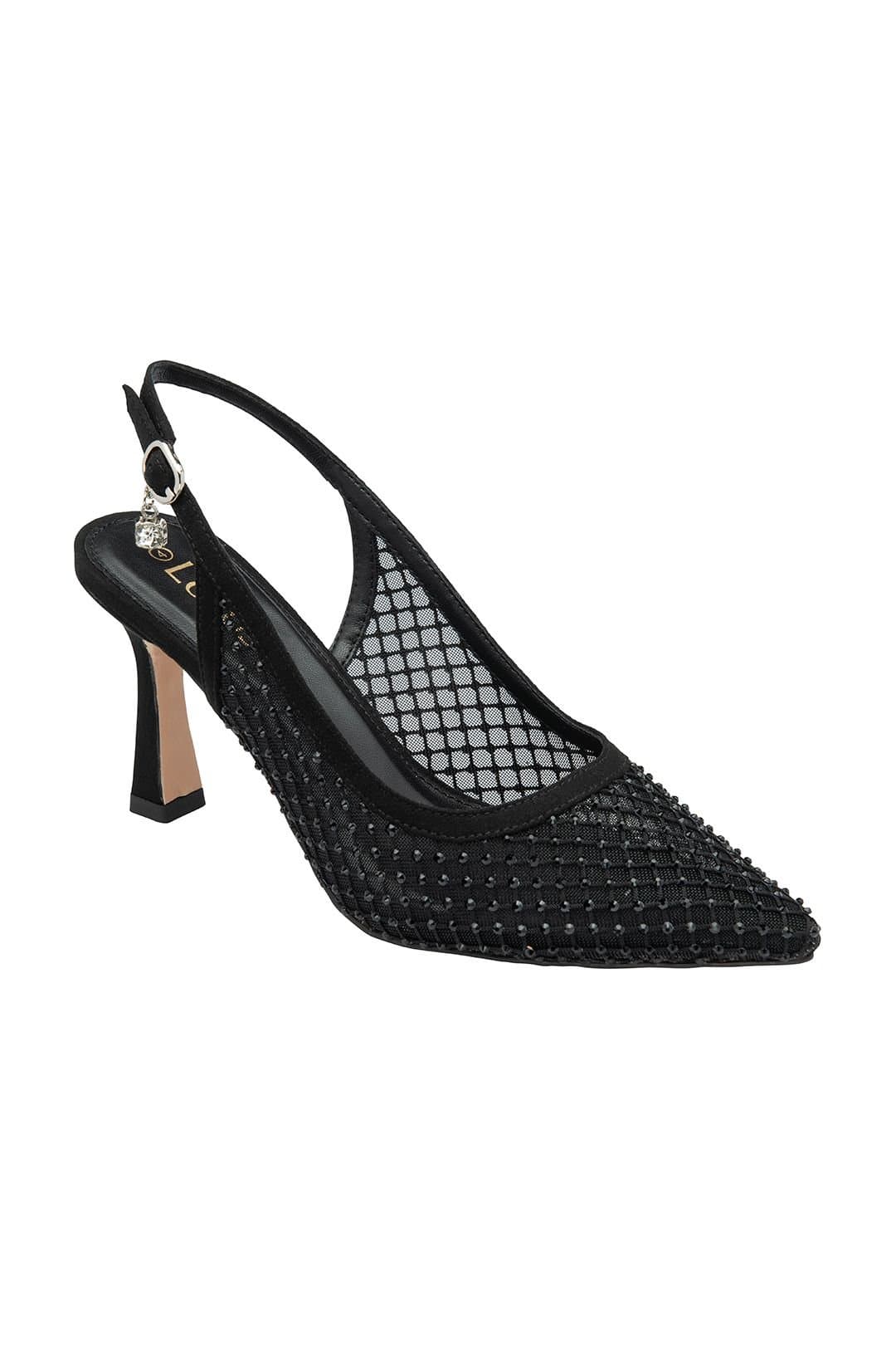 Lotus Lotus Women's 'Phoenix' Slingback Court Shoes in Black
