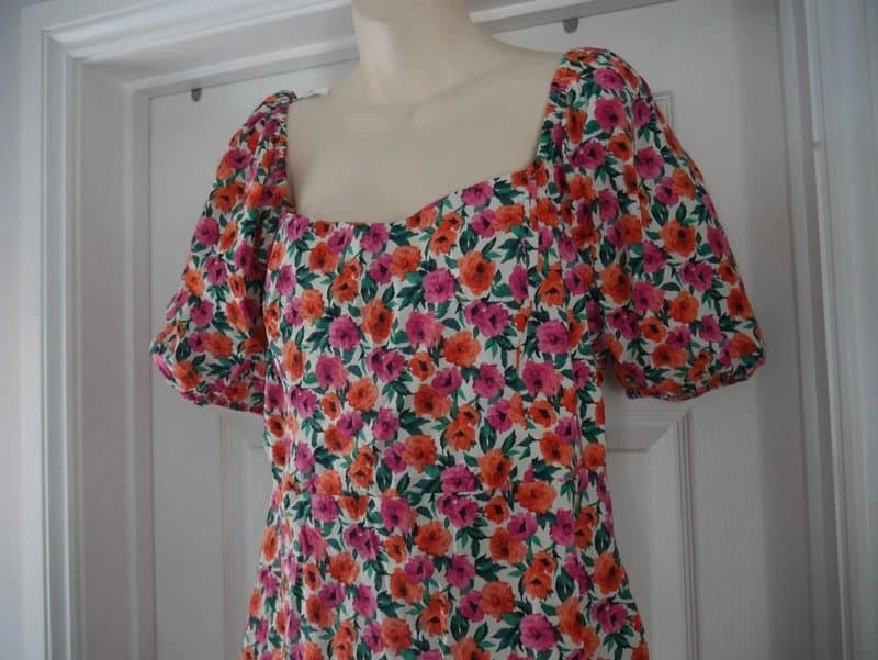 Dorothy Perkins Dorothy Perkins Dress Ladies Size 16 Multicoloured Floral Wedding Guest Party