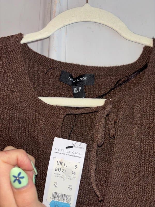 New Look New look knitted waistcoat top