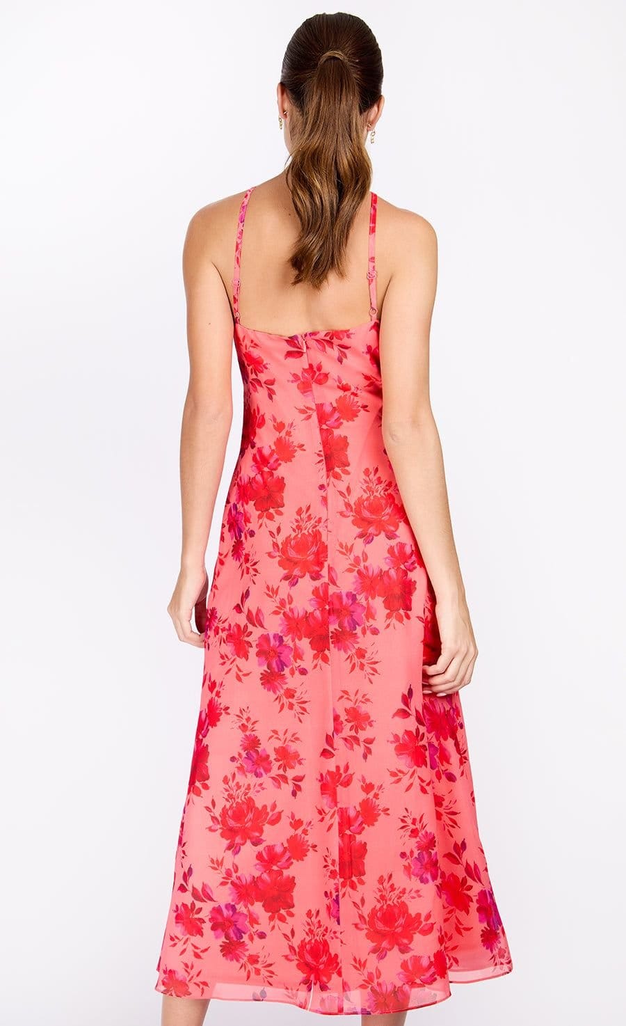 Little Mistress Little Mistress Women's iSKA Floral Print Midi Dress - 4