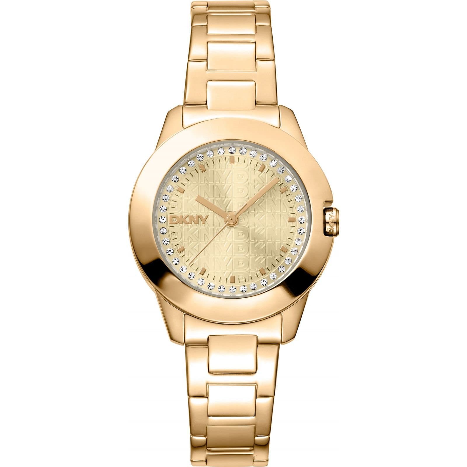 DKNY DKNY Women's DK1L021M0055 Park Ave 30mm Quartz Watch in Gold