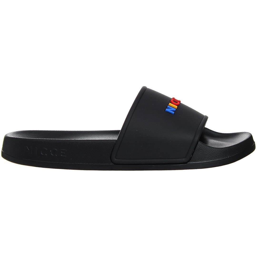 Nicce Nicce Men's Dallas Slip-On Black Synthetic Sliders