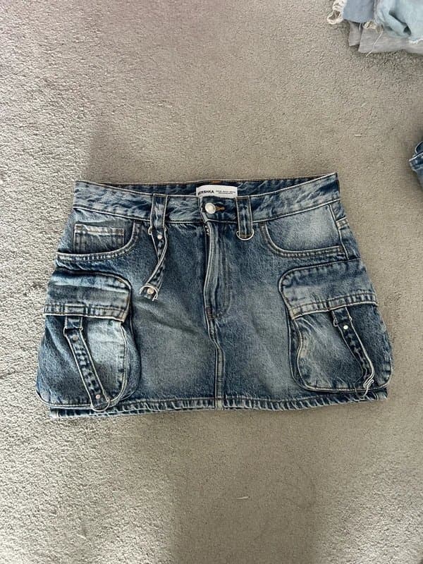 Bershka Denim skirt