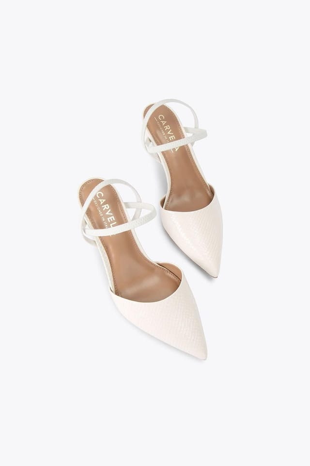 Carvela Carvela Women's 'Pastello Court' Heels in Cream - 2
