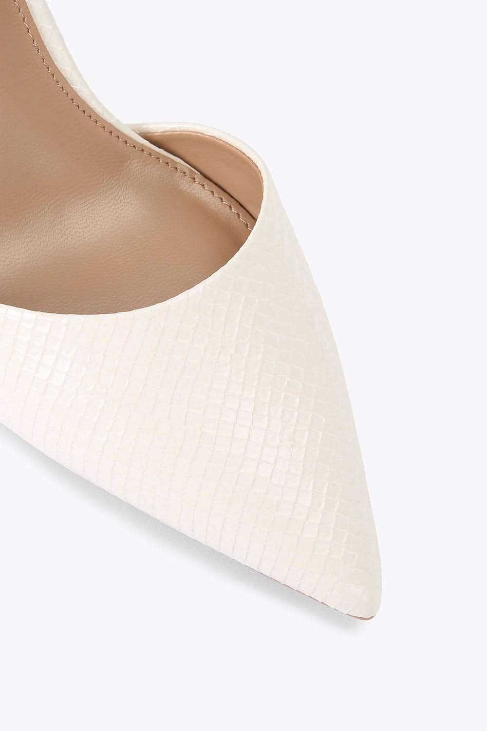 Carvela Carvela Women's 'Pastello Court' Heels in Cream - 4