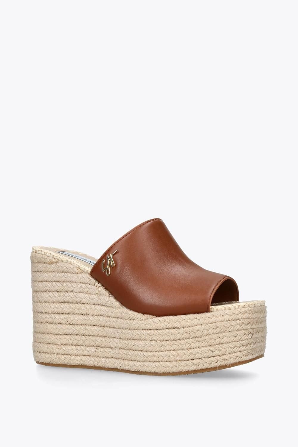 Steve Madden STEVE MADDEN Women's 'Cruzur Brown' Leather Heels in Brown - 4