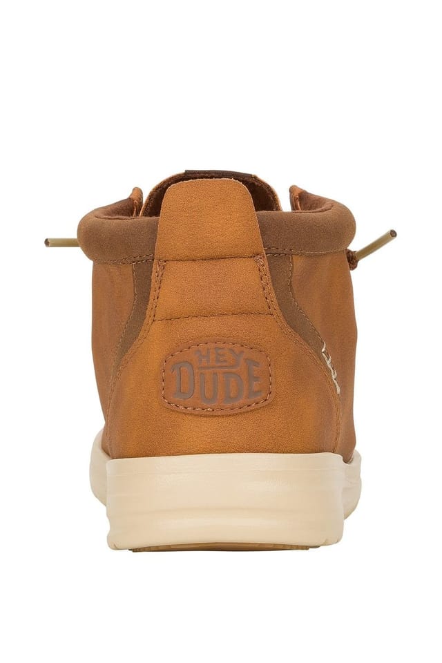 Hey Dude Hey Dude Men's Wally Mid GripR Classic Boots in Tan - 2