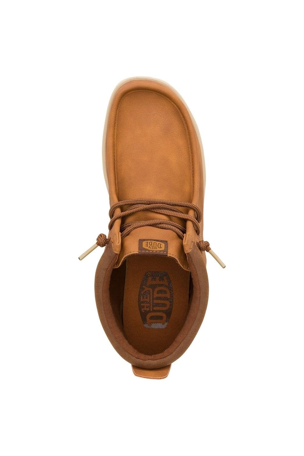 Hey Dude Hey Dude Men's Wally Mid GripR Classic Boots in Tan - 4