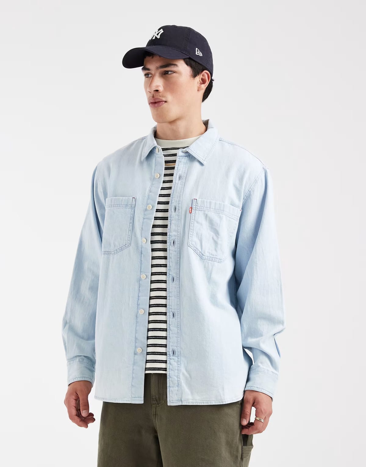 ASOS Levi's mariposa worker jacket in light blue - 1