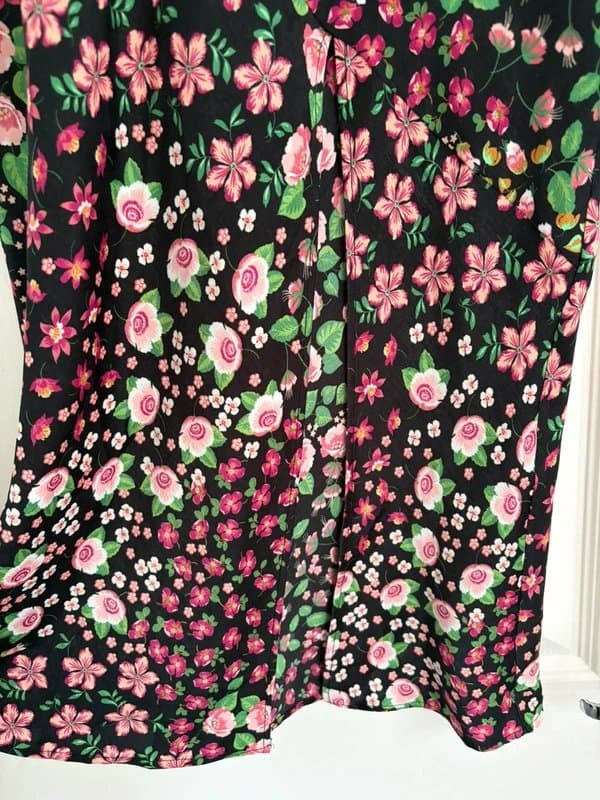 Topshop Topshop floral midi skirt