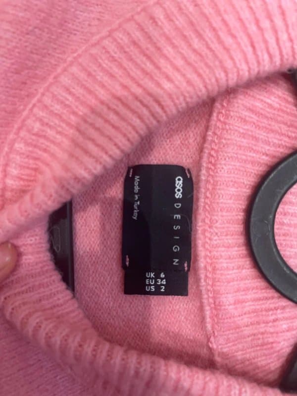 ASOS Pink knit jumper