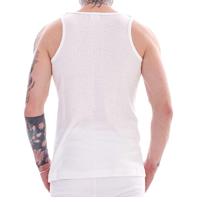 Heatforce Heatforce Men's Thermal Vest (Pack of 3) in White - 3