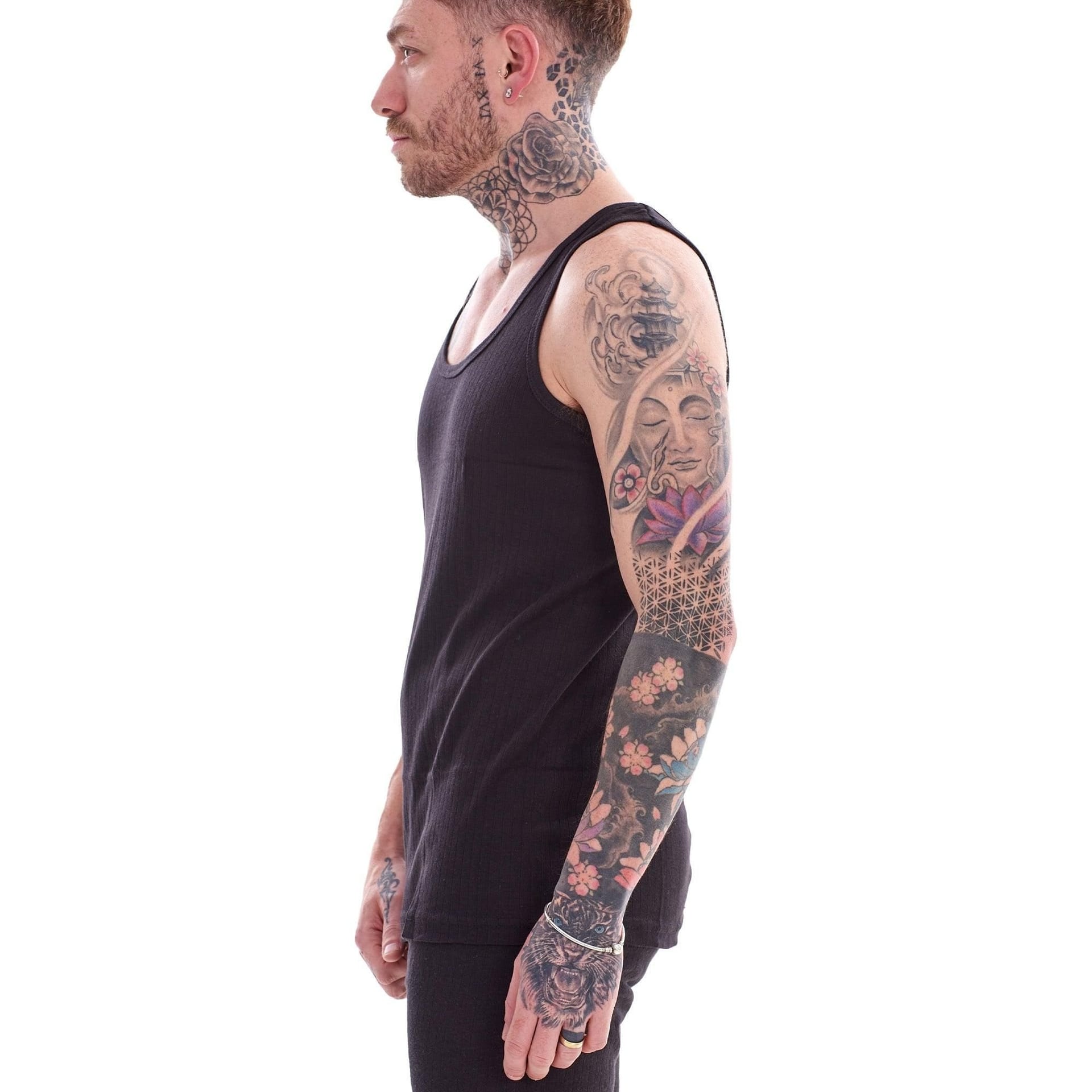 Heatforce Heatforce Men's Thermal Vest (Pack of 3) in White - 4