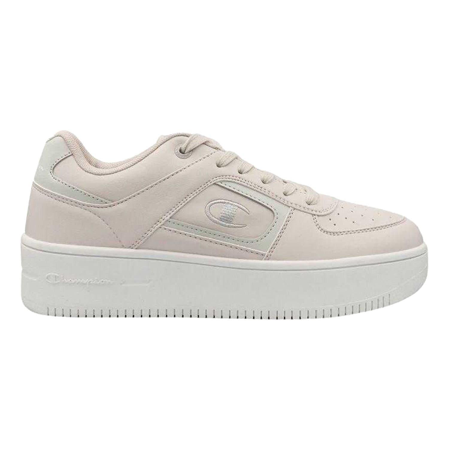 Champion Champion Women's Beige Low Platform Trainers