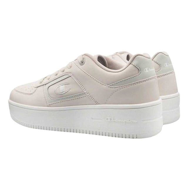 Champion Champion Women's Foul Play BS Low Platform Trainers in Beige - 2