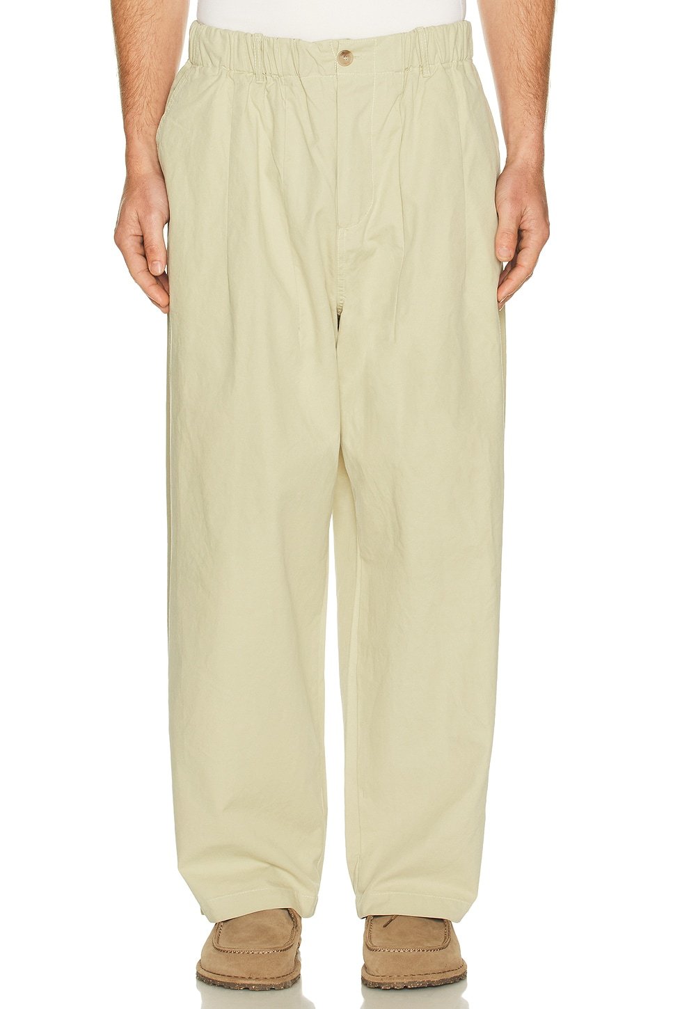 revolve Pintuck Wide Chino Pants - 1