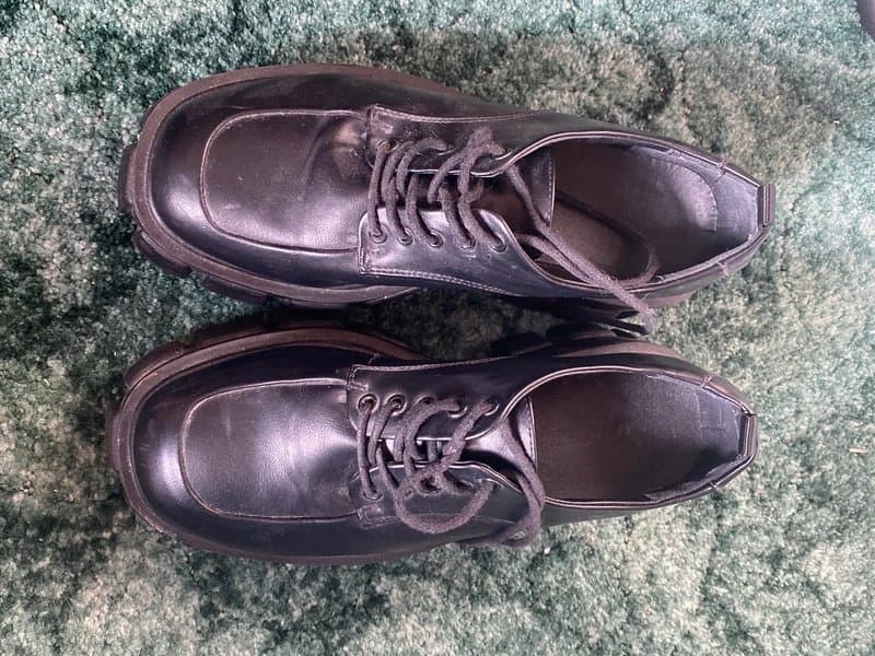 ASOS Platform Lace-up Loafers Size 6