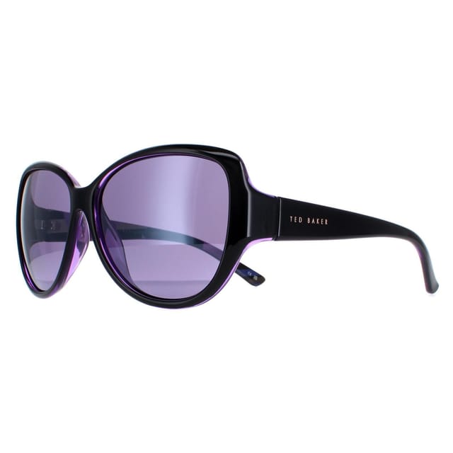 Ted Baker Ted Baker Women's Oval Black Purple Purple TB1394 Shay - 2
