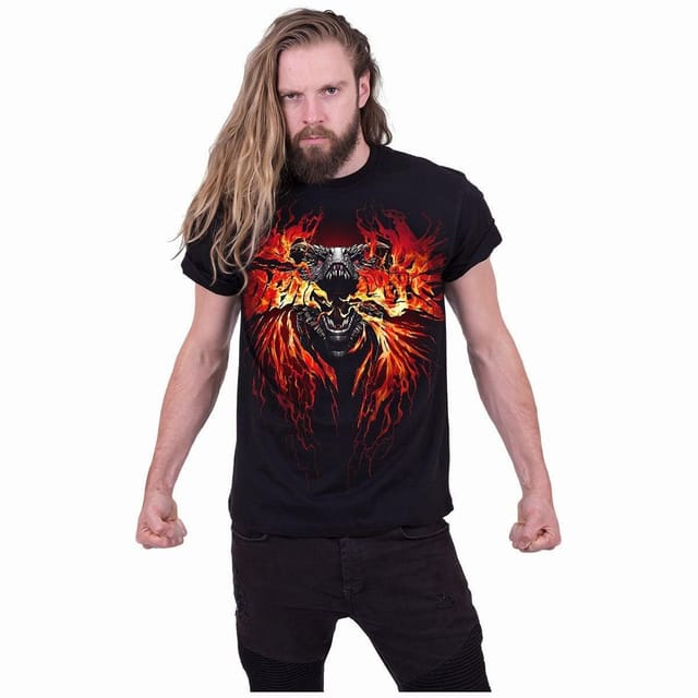 Spiral Spiral Men's GOT - FIRE & BLOOD - T-Shirt Black - 3