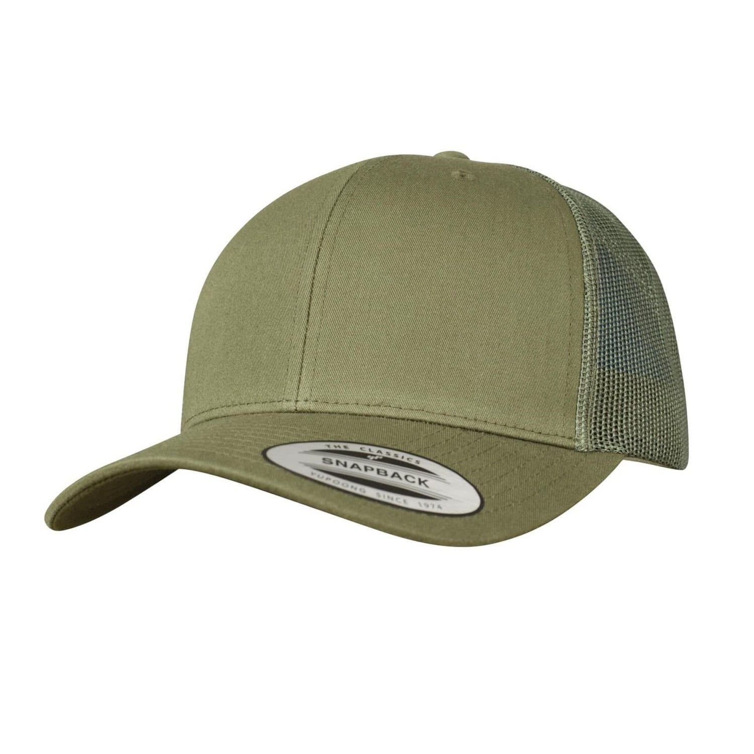 Classic Classic Men's Retro Trucker Cap in Dark Brown