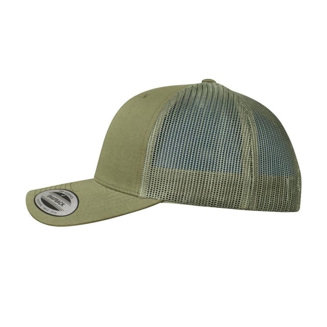 Classic Classic Men's Retro Trucker Cap in Dark Brown - 3