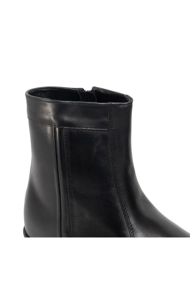 Scimitar Scimitar Men's Inside Zip Lined Resin Sole Boots in Black - 2