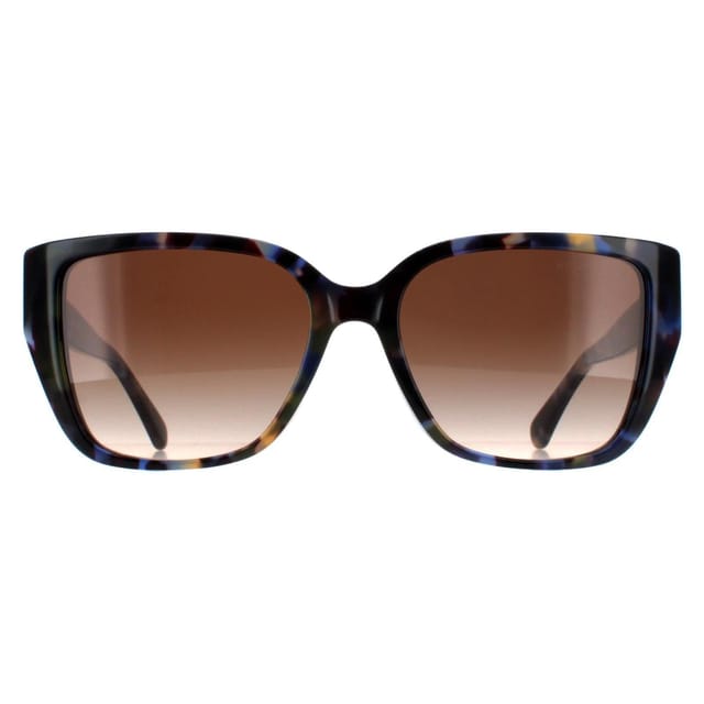 Michael Kors Michael Kors Women's Rectangle Bright Blue Tortoise Brown Gradient MK2199 Acadia - 2
