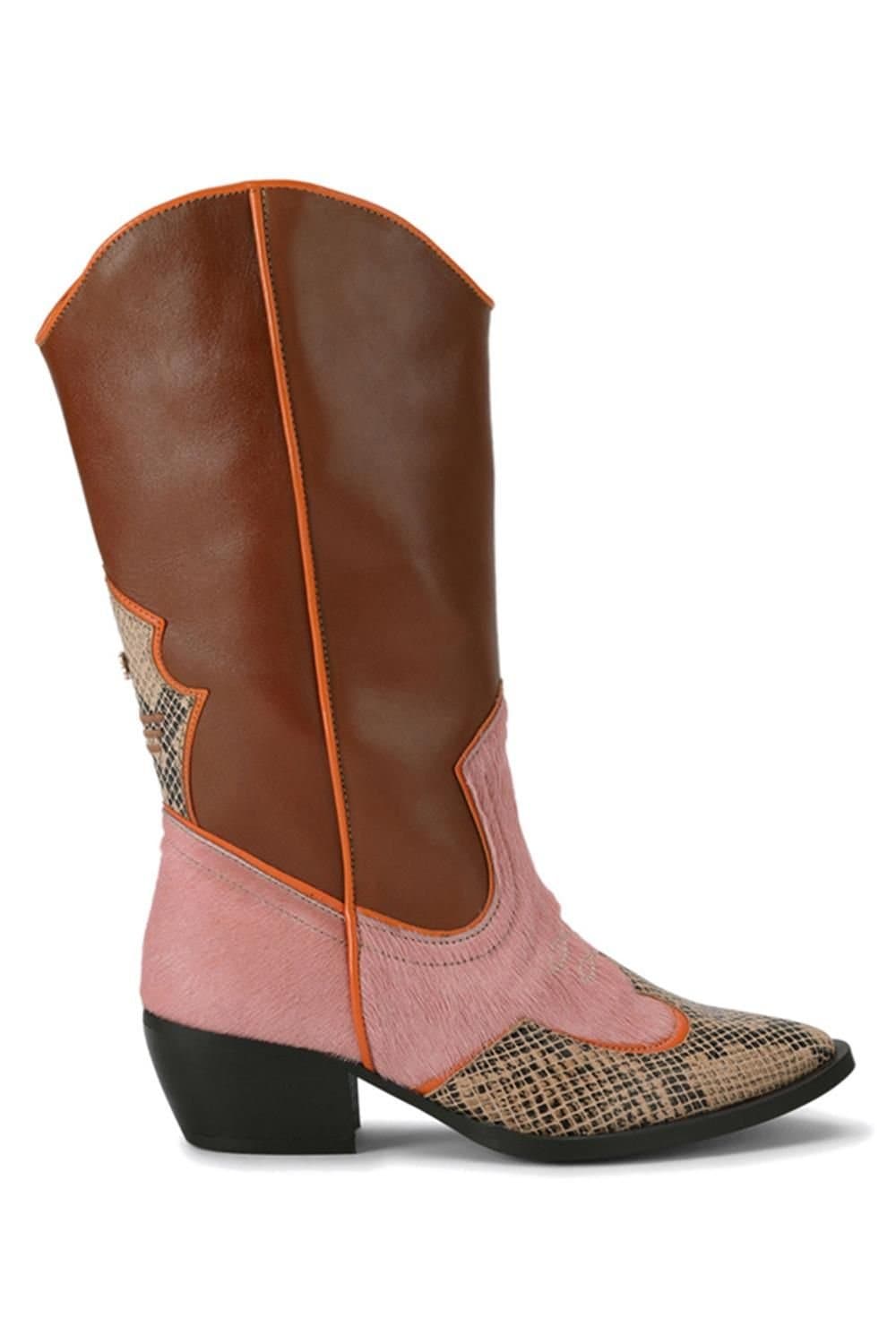 KG Kurt Geiger KG Kurt Geiger Multicolor Western-Style Ankle Boots