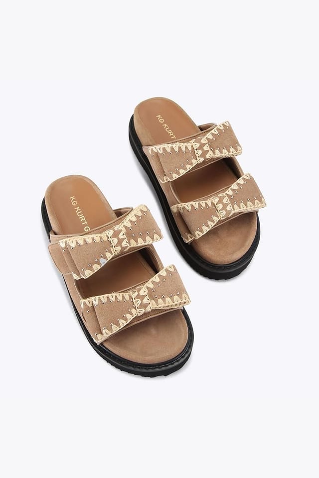 KG Kurt Geiger KG Kurt Geiger Women's 'Robbie' Sandals in Camel - 2