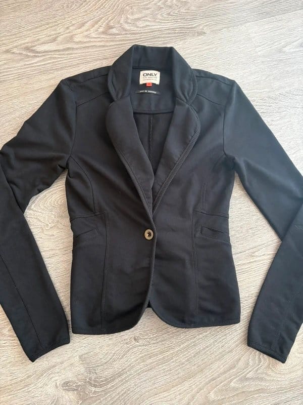 ONLY Black Fitted Blazer Jacket XS