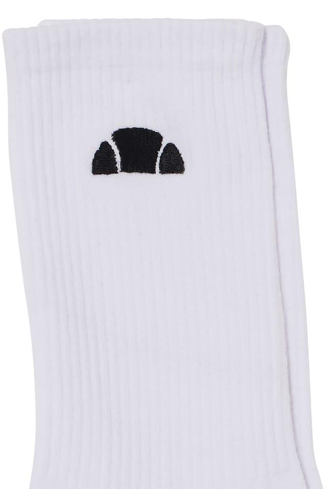 Ellesse Ellesse Men's Alacre Crew Sock 5 Pack in White - 2