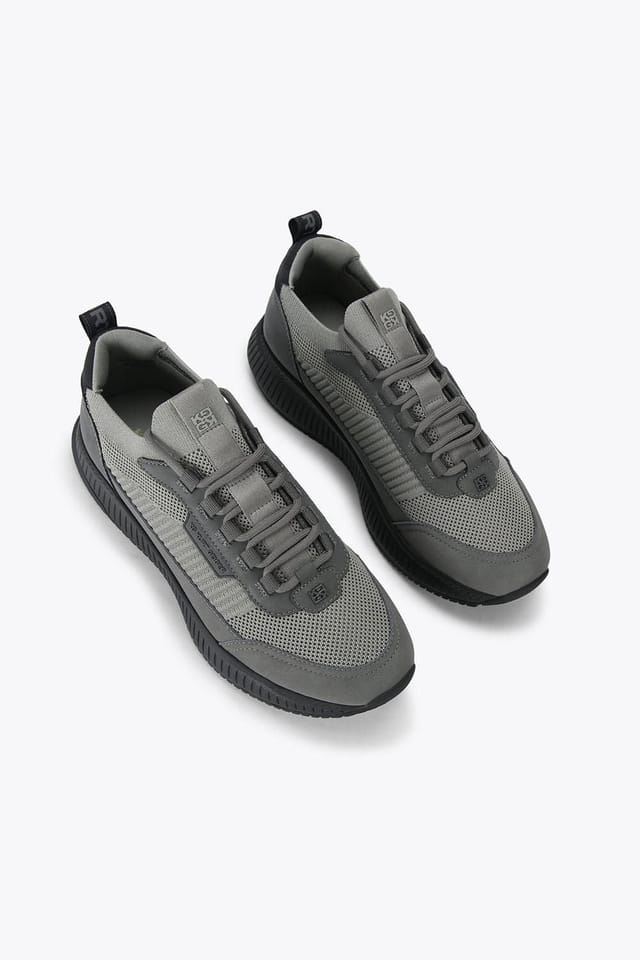 KG Kurt Geiger KG Kurt Geiger Men's 'Jasper' Trainers in Grey - 2