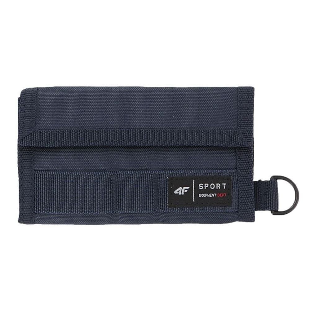 4F 4F Men's U005 Logo Polyester Wallet in Navy