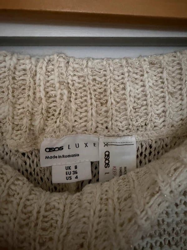 ASOS ASOS Luxe knitted lured beach trousers