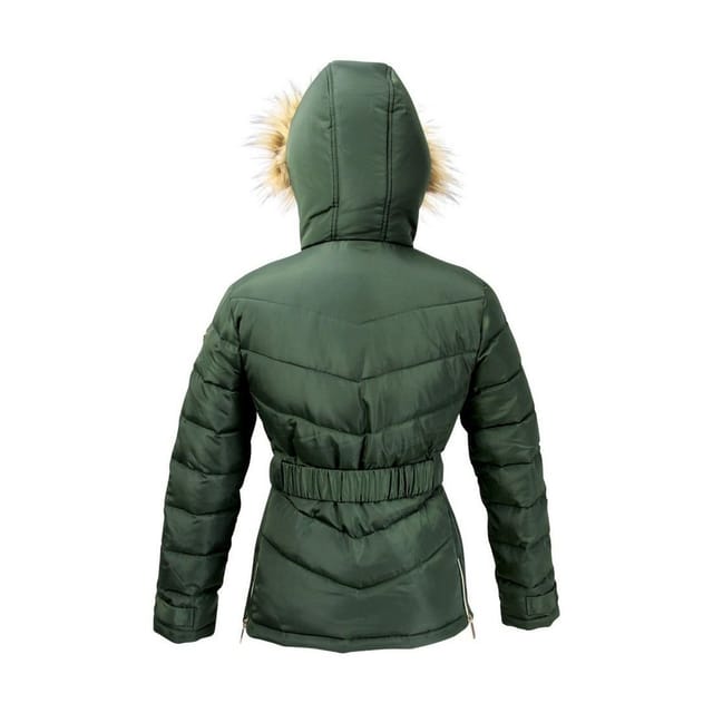 Coldstream Coldstream Women's Cornhill Quilted Coat in Dark Olive - 2