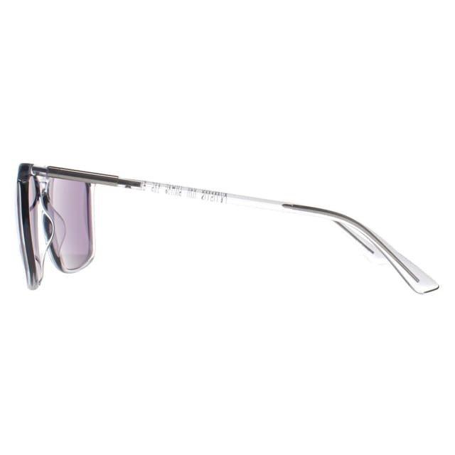 Calvin Klein CALVIN KLEIN Men's Rectangle Crystal Smoke Smoke CK22522S in Clear - 3