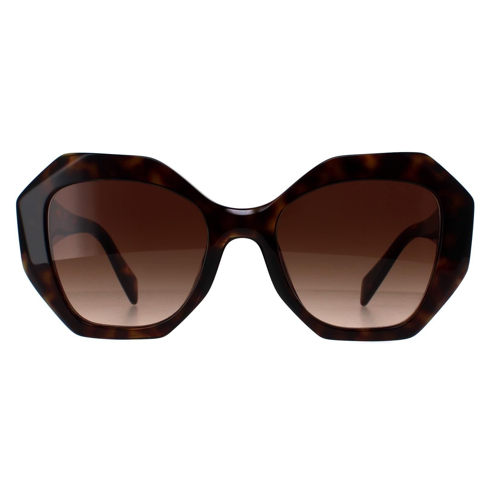 Prada Prada Women's Round Tortoise Brown Gradient PR16WS