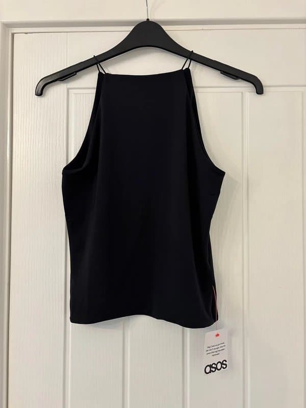 ASOS ASOS slinky cami top - black - Small