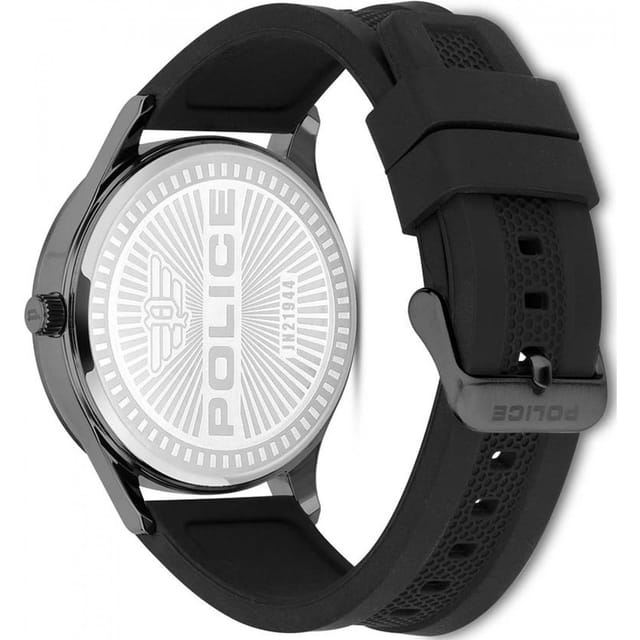 Police Police Men's PEWJN2194440 Laser 44mm Quartz Watch in Black - 3