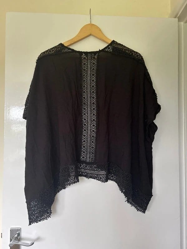 New Look Black Lace Summer Cover-Up