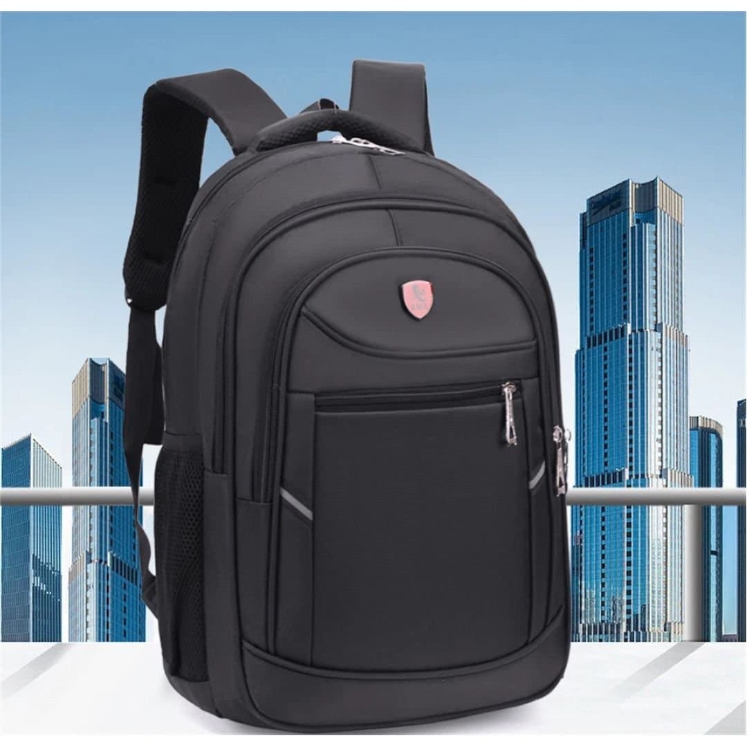 Nordara Nordara Black Oxford Cloth Laptop Backpack for Men