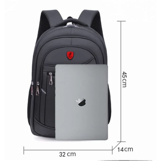 Nordara Nordara Men's Waterproof Large Laptop Backpack Travel Business School Bag in Black - 2