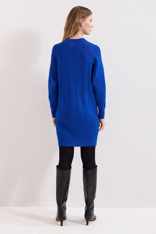 Phase Eight Phase Eight Women's Eleana Textured Dress in Cobalt - 3