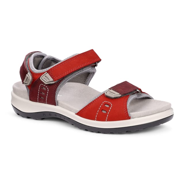 Hotter Hotter Women's 'Walk II' Sandals in Red - 2