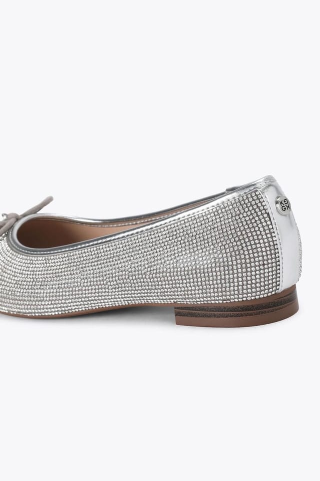 KG Kurt Geiger KG Kurt Geiger Women's 'Mara' Flats in Silver - 3