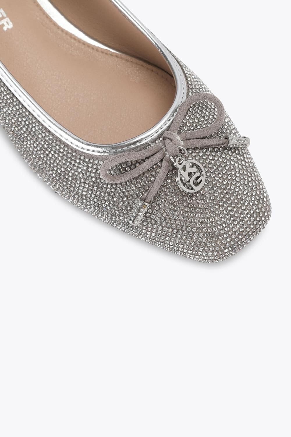 KG Kurt Geiger KG Kurt Geiger Women's 'Mara' Flats in Silver - 4